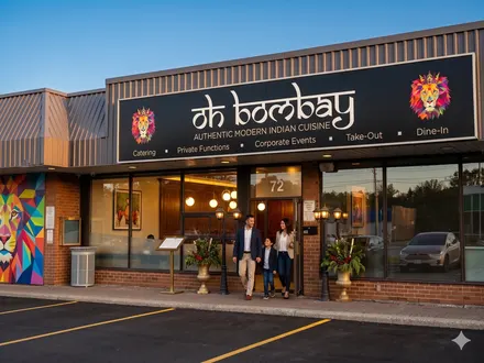Inside Oh Bombay Oakville